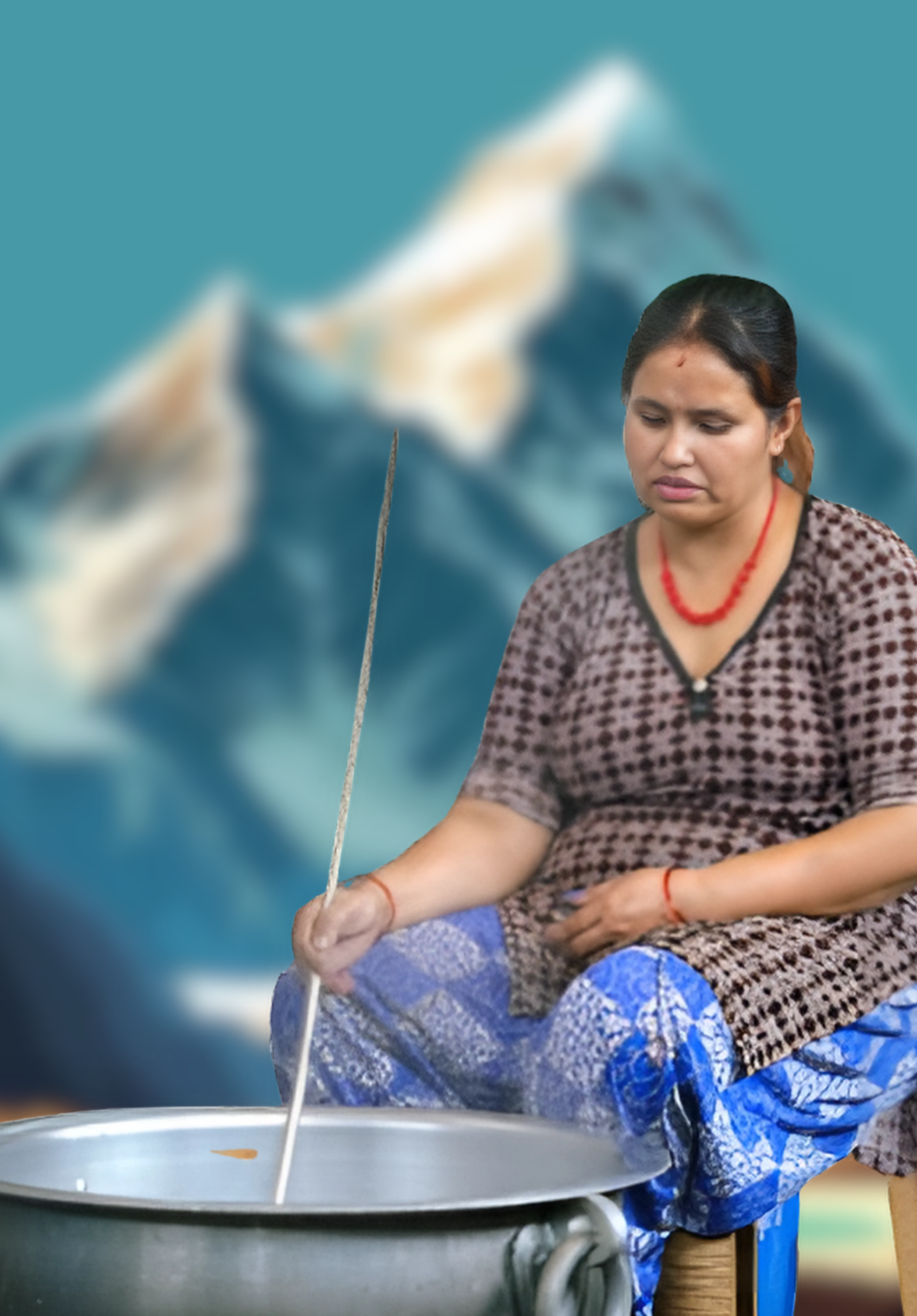 Gentle Dye in Each Threads